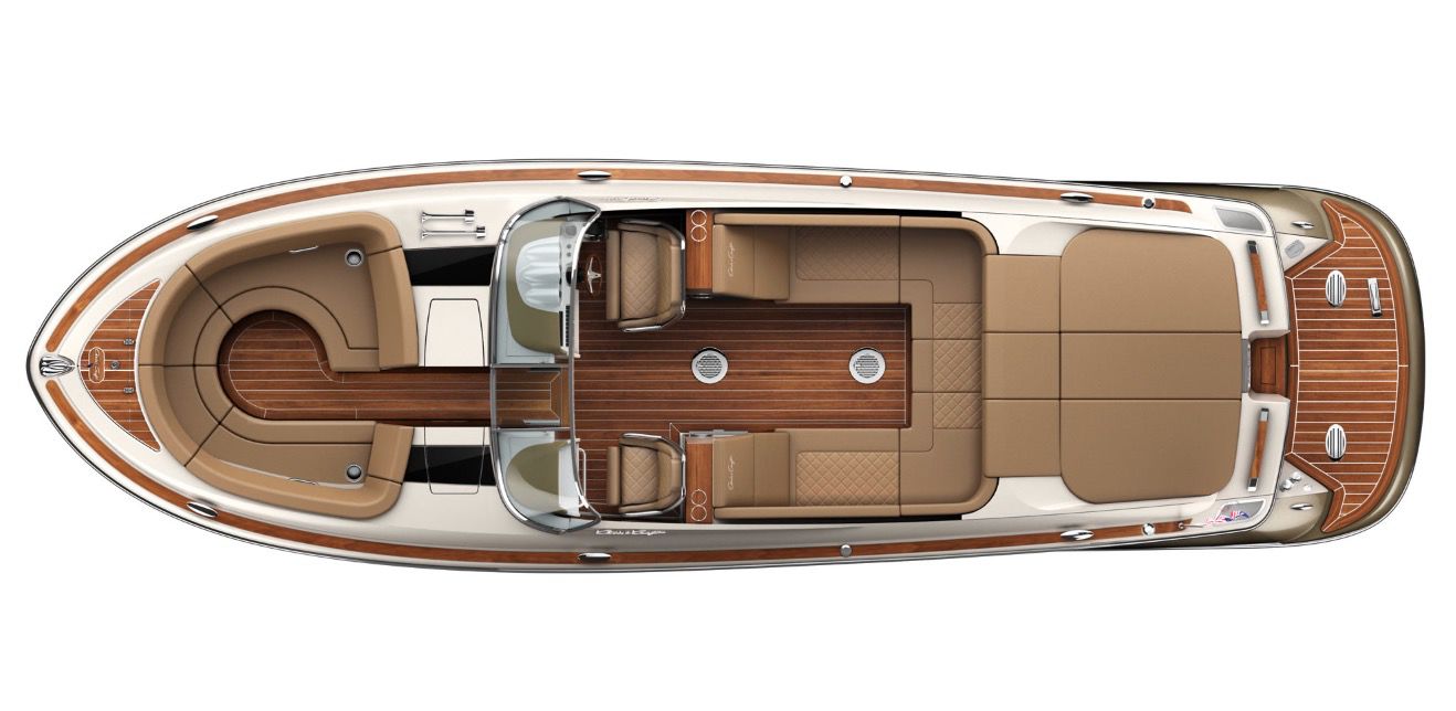 Chris-Craft - Launch 34 - Layout